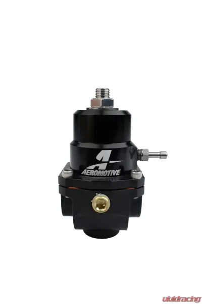 Aeromotive Fuel System Regulator, Adjustable, 35-75psi, .188 Valve, (2)-08inlets, -08 return - 13303