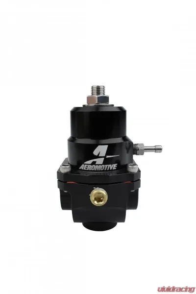 Aeromotive Fuel System Regulator, Adjustable, 3-15psi, .313 Valve, (2)-08inlets, -08 return - 13304