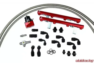 Aeromotive Fuel System 1996 thru 1998 1/2  Ford DOHC 4.6 Liter Fuel Rail System (Cobra) Ford Mustang 1996-1998 - 14120