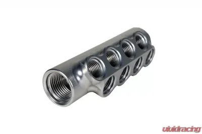 Aeromotive Fuel System Fuel Distribution Log (10-Ports) (2) -10 AN, (8) -6 AN - 14602