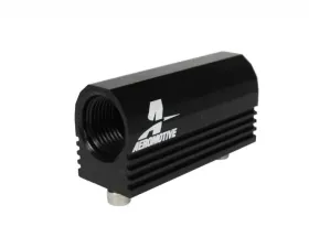 Aeromotive Fuel System 1996-2004 Ford 4.6 L Fuel Rail Pressure Sensor Adapter Log (-08 AN inlet/outlet)