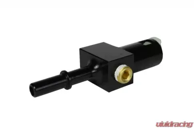 Aeromotive Fuel System 5/16" Quick Connect with AN-06 port and 1/8 gauge port - 15120