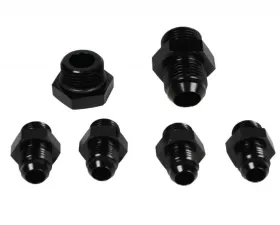 Aeromotive Fuel System A4 Regulator Fitting Kit (for two (2) carbs) (4) AN-06, (1) AN-10, (1)AN-10 Plug