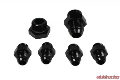 Aeromotive Fuel System A4 Regulator Fitting Kit (for two (2) carbs) (4) AN-06, (1) AN-10, (1)AN-10 Plug - 15202