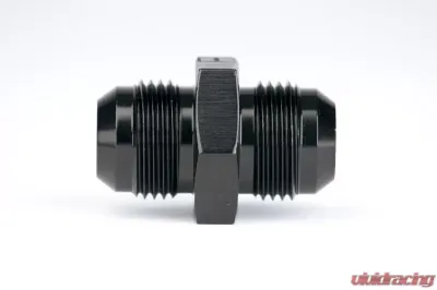 Aeromotive AN-12 Male Flare Union Fitting, Black, 6061 T6 Aluminum, Universal Fit - 15611
