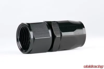 Aeromotive Fuel System Hose End AN-12 Straight Black 6061 T6 Aluminum Fitting - 15659