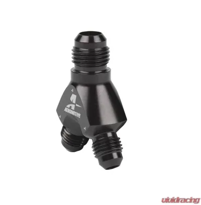 Aeromotive Fuel System Y-Block, AN-06 - 2x AN-04 - 15671