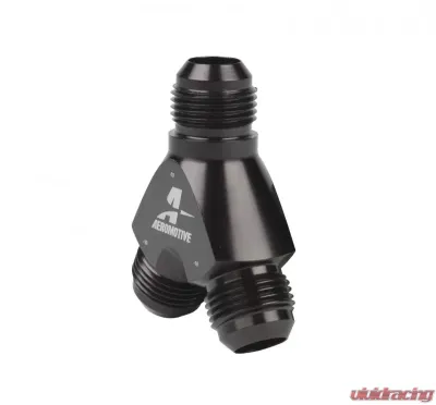 Aeromotive Fuel System Y-Block, AN-10 - 2x AN-10 - 15676