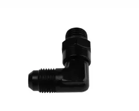 Aeromotive Fuel System Fitting, Elbow, 90-Deg, AN-06 ORB to AN-06 Flare