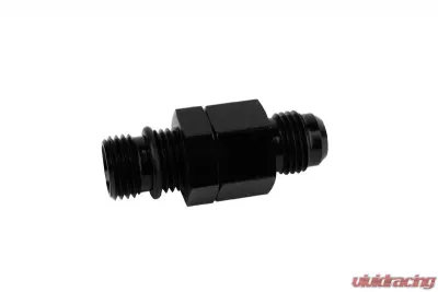 Aeromotive Fuel System Fitting Union AN-06 1/8-NPT Port Black Aluminum - 15694