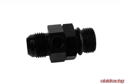 Aeromotive Fuel System Fitting Union AN-10 1/8-NPT Port Black Aluminum - 15696