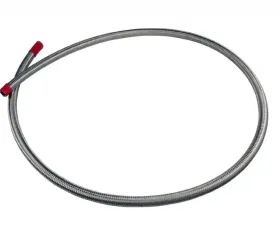 Aeromotive Fuel System Hose, Fuel, Stainless Steel Braided, AN-06 x 4