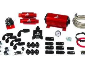 Aeromotive Fuel System A1000 System(11101 pump,13101 reg,filters,hose,hose ends,fittings,wiring kit).