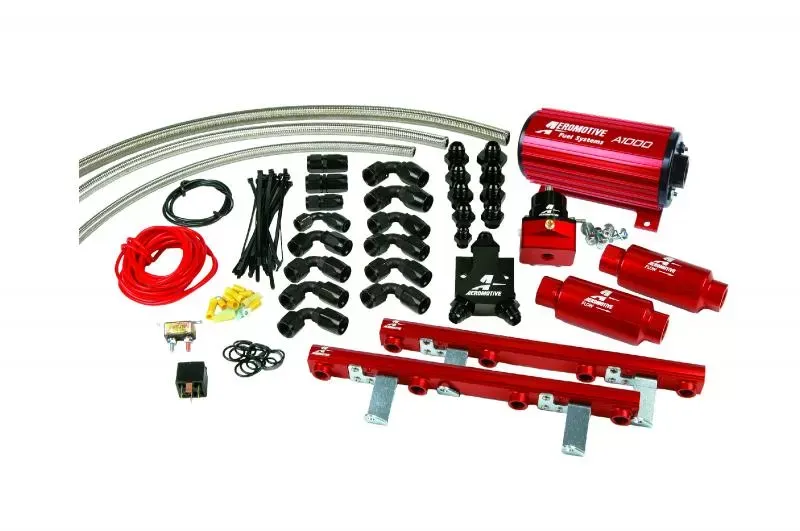 Aeromotive Fuel System 1996-1998 1/2 Ford DOHC 4.6 L. Competition Fuel System (Includes A1000 Pump) Ford Mustang 1996-1998 - 17143