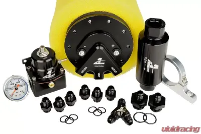 Aeromotive Phantom 340 Fuel System Kit, Return Style w/ Y-Block, Universal Fitment - 17164