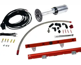 Aeromotive Fuel System Kit for C6 Corvette - Includes 18670 A1000, LS-1 Rails, Wire Kit & Fittings