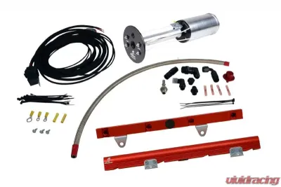 Aeromotive Fuel System Kit for C6 Corvette - Includes 18670 A1000, LS-1 Rails, Wire Kit & Fittings - 17172