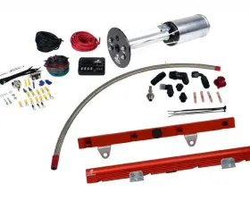 Aeromotive Fuel System Kit for C6 Corvette - Includes A1000, LS-1 Rails, PSC Fittings