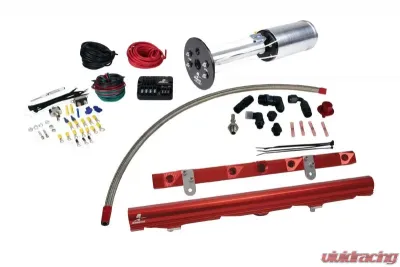 Aeromotive Fuel System Kit for C6 Corvette - 18670 A1000, 14114 LS-2 Rails, 16306 PSC - 17175