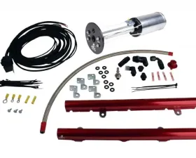 Aeromotive Fuel System Kit for C6 Corvette - Includes 18670 A1000, 14115 LS-3 Rails, 16307 Wire Kit