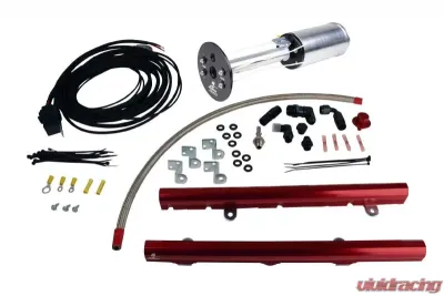 Aeromotive Fuel System Kit for C6 Corvette - Includes 18670 A1000, 14115 LS-3 Rails, 16307 Wire Kit - 17176