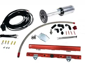 Aeromotive Fuel System Kit for C6 Corvette - Includes 18670 A1000, LS-7 Rails, Wire Kit