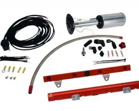 Aeromotive Fuel System Kit for C6 Corvette - Includes 18671 Eliminator, 14106 LS-1 Rails, 16307 Wire Kit