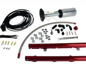 Aeromotive Fuel System Kit for C6 Corvette - 18671 Eliminator, 14115 LS-3 Rails, 16307 Wire Kit