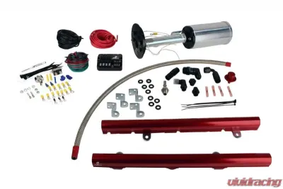 Aeromotive Fuel System Kit for C6 Corvette - Includes 18671 Eliminator, 14115 LS-3 Rails, 16306 PSC Fittings - 17185