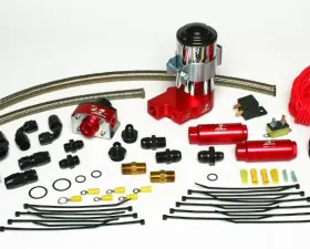Aeromotive Fuel System Complete SS Series System(17122 Pump Kit) plus (17120 Carb. Regulator Kit)