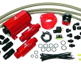 Aeromotive Fuel System A1000 Carbureted System(11101 pump,13204 reg.,filters,hose,fittings,wiring kit)