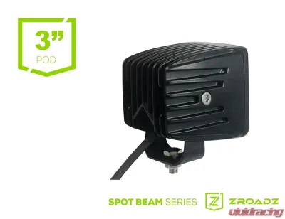 ZROADZ (1) 3 Inch LED Flood Beam Pod Lights - Z30BC14W20
