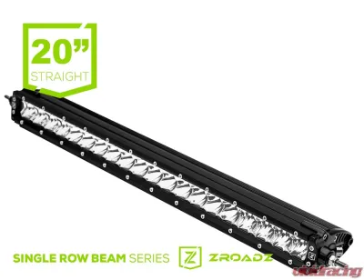 ZROADZ (1) 20 Inch LED Straight Single Row Slim Light Bar - Z30S1-20-P7EJ
