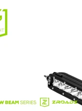 ZROADZ (1) 6 Inch LED Straight Single Row Slim Light Bar                                     - Z30S1-6-P7EJ - Image 2