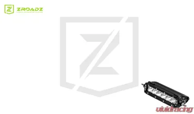 ZROADZ (1) 6 Inch LED Straight Single Row Slim Light Bar - Z30S1-6-P7EJ