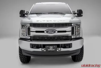 ZROADZ Universal License Plate Frame LED Bracket Incl. (2) 3 Inch LED Pod Lights Chevrolet Silverado 1500 2015-2025 - Z310005