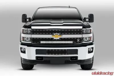 ZROADZ Front Bumper Top LED Bracket to mount (1) 30 Inch LED Light Bar Silverado Sierra HD 2015-2019 - Z321221