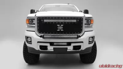 ZROADZ Front Bumper Top LED Bracket to mount (1) 30 Inch LED Light Bar Silverado Sierra HD 2015-2019 - Z321221