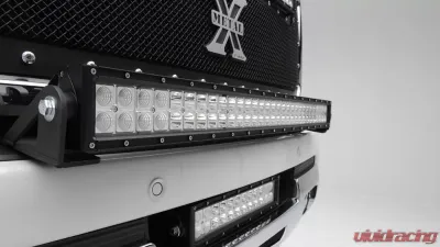 ZROADZ Front Bumper Top LED Bracket to mount (1) 30 Inch LED Light Bar Silverado Sierra HD 2015-2019 - Z321221