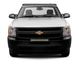 ZROADZ Front Bumper Top LED Kit Incl (1) 30 Inch LED Straight Double Row Light Bar Silverado 1500 2007-2013