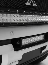 ZROADZ Front Bumper Center LED Kit Incl (1) 12 Inch LED Straight Double Row Light Bar Sierra 2500|3500 2015-2019                                     - Z322111-Kit - Image 3
