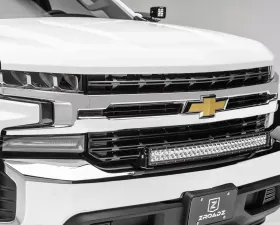 ZROADZ Front Bumper Top LED Bracket to mount (1) 30 Inch Curved LED Light Bar Chevrolet Silverado 1500 2019+