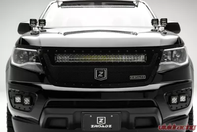 ZROADZ Front Bumper OEM Fog LED Kit Incl. (4) 3 Inch LED Pod Lights Chevrolet Colorado 2015-2020 - Z322671-Kit