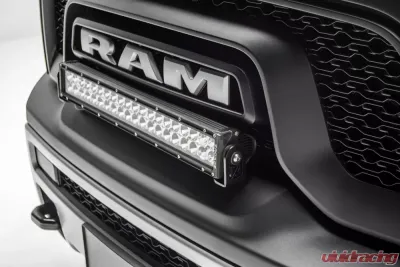 ZROADZ Front Bumper Top LED Kit Incl. (1) 20 Inch LED Straight Double Row Light Bar Ram Rebel 2015-2018 - Z324552-Kit