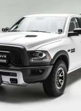 ZROADZ Front Bumper Top LED Kit Incl. (1) 20 Inch LED Straight Double Row Light Bar Ram Rebel 2015-2018                                     - Z324552-Kit - Image 2