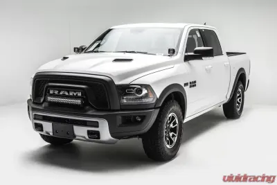 ZROADZ Front Bumper Top LED Kit Incl. (1) 20 Inch LED Straight Double Row Light Bar Ram Rebel 2015-2018 - Z324552-Kit