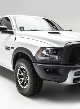 ZROADZ Front Bumper Top LED Kit Incl. (1) 20 Inch LED Straight Double Row Light Bar Ram Rebel 2015-2018                                     - Z324552-Kit - Image 4