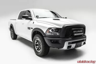 ZROADZ Front Bumper Top LED Kit Incl. (1) 20 Inch LED Straight Double Row Light Bar Ram Rebel 2015-2018 - Z324552-Kit
