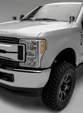 ZROADZ Front Bumper Top LED Kit with 30" LED Curved Double Row Light Bar Ford F-250 | F-350 | F-450 | F-550 Super Duty 2017-2019                                     - Z325472-Kit - Image 3