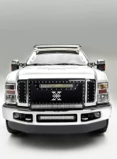 ZROADZ Front Bumper Top LED Kit Incl. (1) 30 Inch LED Straight Double Row Light Bar Ford Super Duty 2008-2010                                     - Z325631-Kit - Image 2